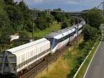 DSB Überführungszug nach Rumänien in voller Länge Neuholzkrug 08.08.2022