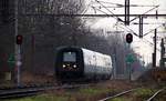 DSB IC3 MFS/FF/MFB 50/54/5284 als IC 5718 kurz vor seinem Halt im Grenzbahnhof Padborg aufgenommen.