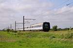 DSB IC3 MFA/FF/MFB 50/54/5285 und 90 als EC 387(Aarhus-HH Hbf)aufgenommen in Fårhus bei Padborg.