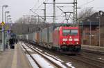 TXL 185 404-1 mit dem DGS 45699 aufgenommen in Schleswig.