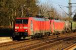 DBS/RSC EG 3108 und 3109 in Doppeltraktion mit dem 44736 bei der Durchfahrt in Schleswig.