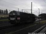 STRABAG G2000BB im Bahnhof Halle (Saale) Hbf am 27.7.15