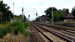 Bahnhof Wieren im Landkreis Uelzen, Niedersachsen.