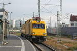 711 210 auf Rangierfahrt im Bahnhof Halle/Saale Hbf am 1.6.22