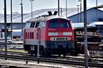 218 379-6 stand am 01.05.16,im bf westerland(sylt) , 01.05.16