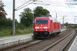 245 025 bei der durchfahrt in Zberitz am 22.7.20