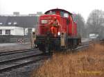 295 016-0 rangierte bei sprhregen am 10.04.13 beim bhf glinde