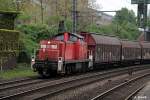 295 044-2 zog einen kurzen güterzug durch hh-harburg,datum 24.04.14