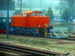 105 021 der Dllnitzbahn  Wilder Robert  (DBG) abgestellt am ICE Werk in Leipzig am 6.9.16