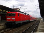 112 174 mit ziel Wolfen (Bitterfeld) im Bitterfelder Bahnhof am 14.7.16