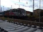 115 509-2 mit dme EC 379 nach Brno bei der einfahrt in Stralsund Hbf & wird ab Stralsund Hbf von 101 122-0 Abgelst am 21.8.13