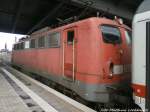 140 537-2 mit einem berfhrungszug im Dessauer Hbf am 5.2.15