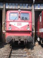 142 255-9 im DB Museum Halle (Saale) am 4.7.15