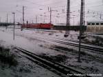 Einfahrt 143 250 als RE5 aus Neustrelitz Hbf in Richtung Stralsund Hbf