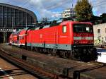 143 839-9,stand mit einen RE nach kiel,im hbf vom hamburg,29.09.15