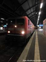 143 285-5 mit der S7 mit ziel Nietleben im Hallenser Hbf am 15.1.16