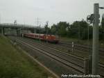 143 858 als RB20 mit ziel Eisenach kurz vor Halle-Ammendorf am 8.6.15