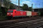 145 025-3 zog einen schachtelzug durch hh-harburg,datum 29.04.14