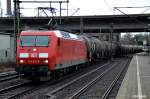 145 027-9,ist mit einen tanker durch hh-harburg gefahren,27.02.15