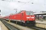 DB Regio 146 245 steht am 2 Mai 2011 in Nrnberg Hbf.