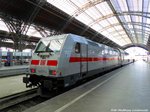 146 577 mit den InterCity 2 (IC2) im Leipziger Hbf am 12.9.16