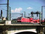 146 016 kurz vor dem Bahnhof Dresden Neustadt am 5.9.18