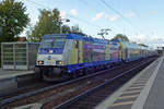 Metronom 146 541 steht am 18 September 2019 in Celle.