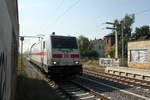 146 562 mit ihrer IC2 Garnitur bei der durchfahrt in Stumsdorf am 11.8.20