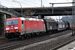 185 329-7 zog einen mischer durch hh-harburg,03.03.16