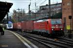 189 056-5 zog einen kastenzug durch hh-harburg,05.12.14