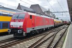 Am 29 Juni 2016 durchfahrt 189 053 Roosendaal.