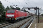 Kohlezug mit 189 042 dönnert am 16 Juli 2016 durch Zwijndrecht.