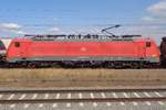 Seitenblick auf 189 041 in Lage Zwaluwe am 19 Juli 2018.