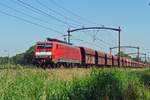 Erzzug mit 189 047 passiert am 28 Juni 2019 Oisterwijk.