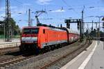 189 071-4 fuhr mit einen autozug durch bremen,30.07.20