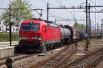 Mischguterzug mit 193 313 durchfahrt am 18 Mai 2019 Dordrecht.