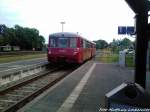 172 132 & 172 171 unterwegs nach Lauterbach Mole bei der Ausfahrt in Putbus am 28.7.13