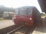 172 132 & 172 171 im Bahnhof Putbus am 27.7.13