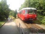 172 132 & 172 171 bei der Ausfahrt aus Lauterbach Mole am 26.7.13