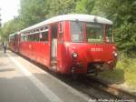 172 132 & 172 171 im Bahnhof Lauterbach Mole am 26.7.13