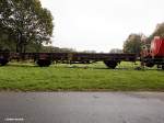 rungenwagen der gattung kls hing an einer gravita am 24.09.13 beim bhf glinde