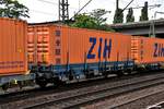 rungenwagen der PKP cargo,gattung kgns,zugelassen auf 21 51 3459 782-6,harburg 26.08.17