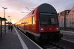 Steuerwagen von 143 856 als S7 mit ziel Halle-Nietleben im Bahnhof Halle/Saale Hbf am 11.12.19