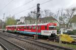 AKN 55-1 steht am 28 April 2016 in Elmshorn.