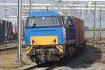 Alpha Trains 1272 401  legt sich am 22 mai 2019 in Breda (NL) in die Kurve.