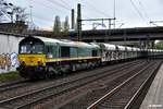 29001 von ascendos fuhr mit einen schotterzug durch hh-harburg,21.04.17