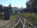 RBB 251 901 & PRESS 650 032-4 im Bahnhof Putbus am 2.10.13