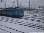 PRESS 155 045-9 (155 238-9) abgestellt in Halle (Saale) am 30.12.14