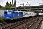 139 285-1 fuhr mit einen containerzug durch hh-harburg,20.08.16