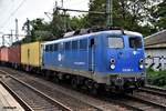 139 285-1 fuhr mit einen containerzug durch hh-harburg,26.08.17